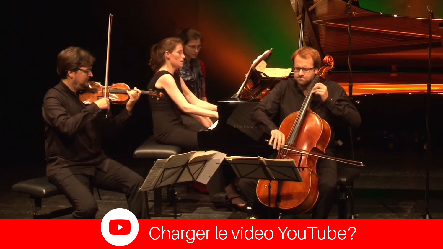 YouTube video Morgenstern Trio - Tailleferre